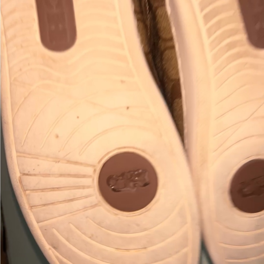 Coach Brown and Tan Sneakers - Picture 3 of 6